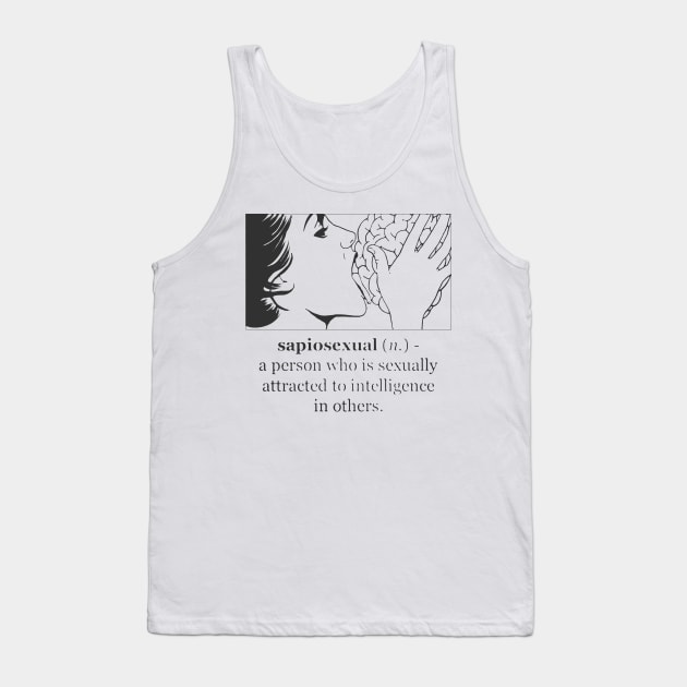 Sapiosexual Definition Tank Top by avshirtnation